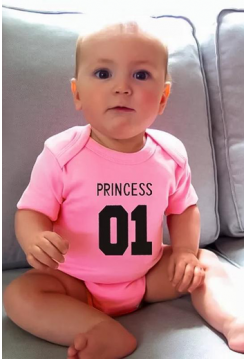 Боди для девочки с коротким рукавом princess номер 01 